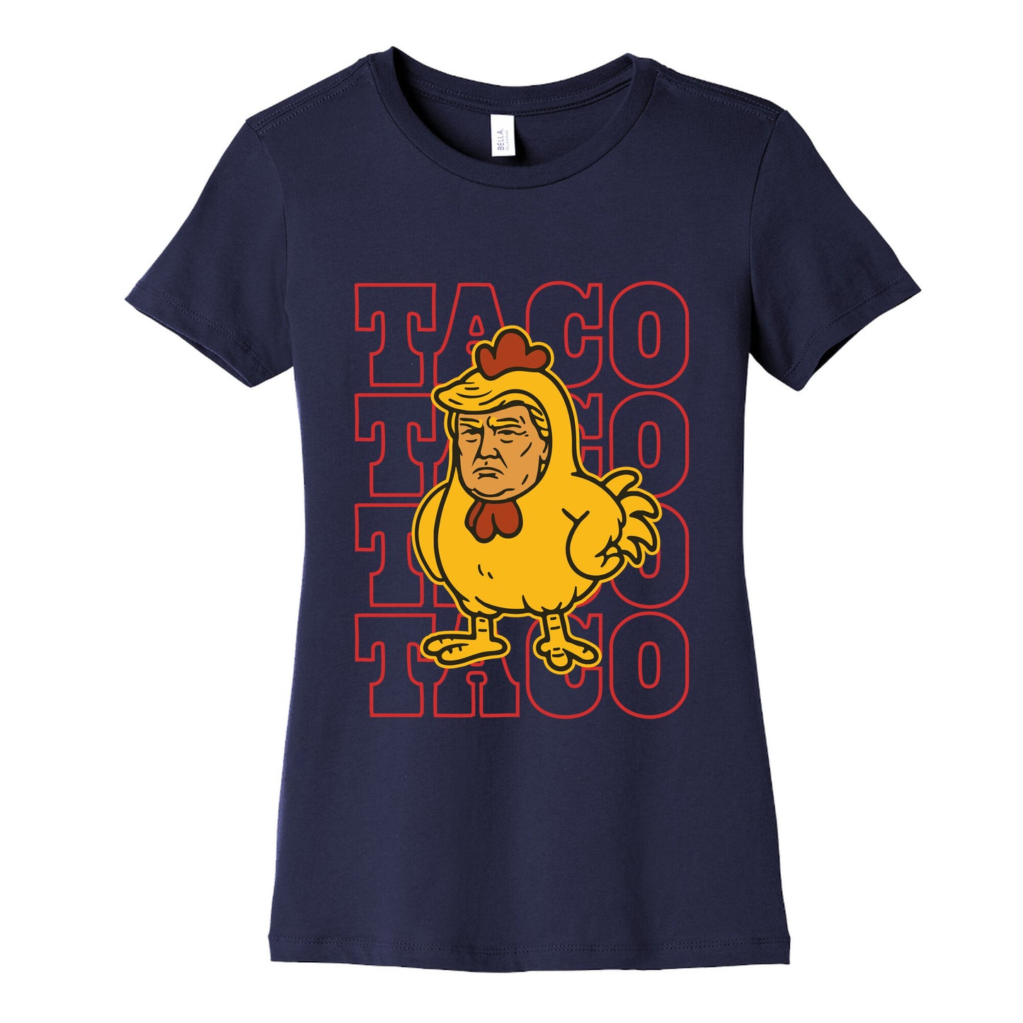 Taco Trump Womens Cotton Tee