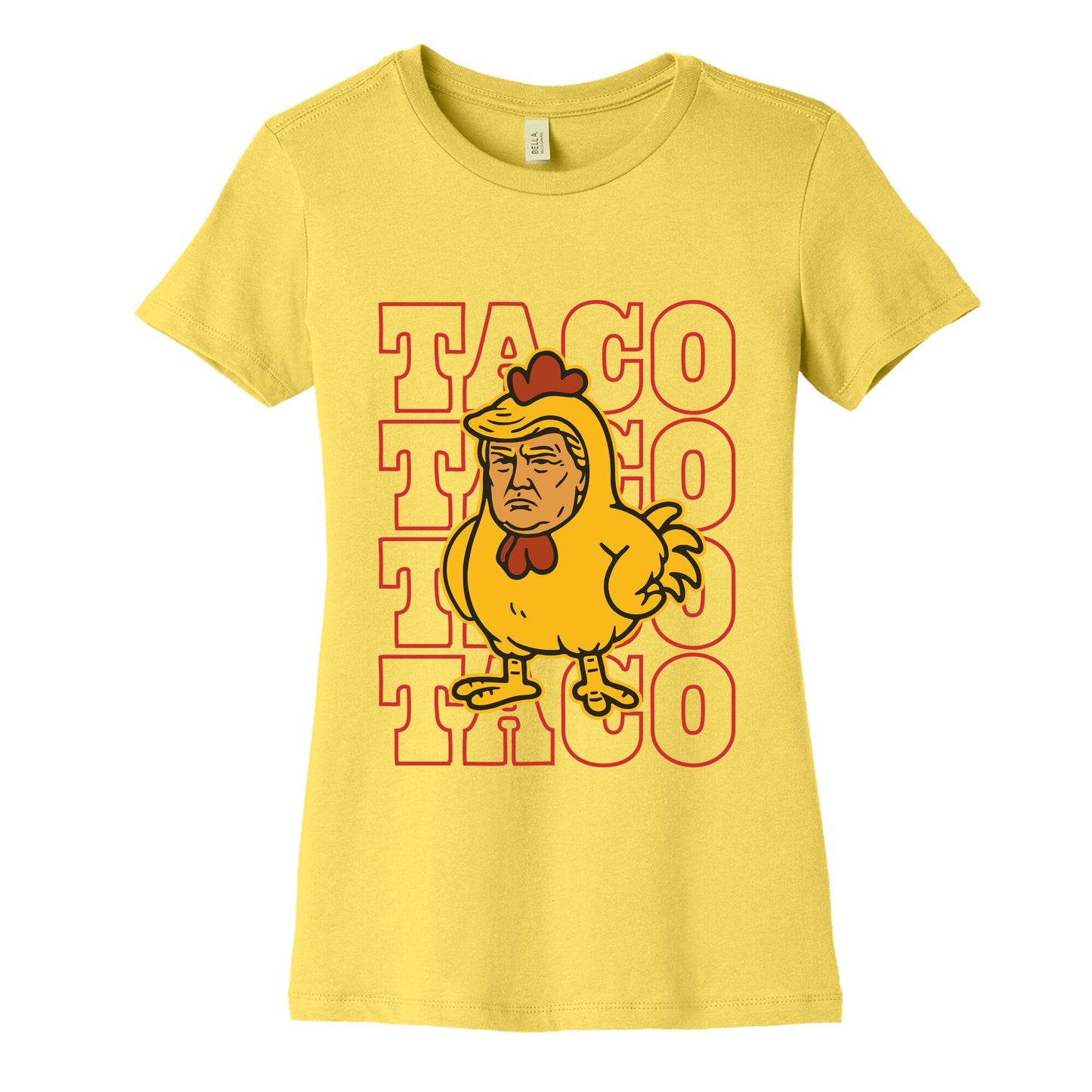Taco Trump Womens Cotton Tee