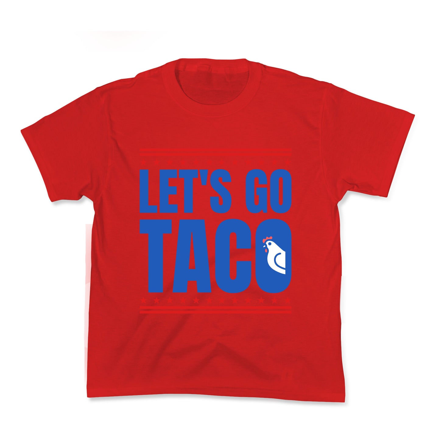 Lets Go Taco Anti Trump Kids Tee