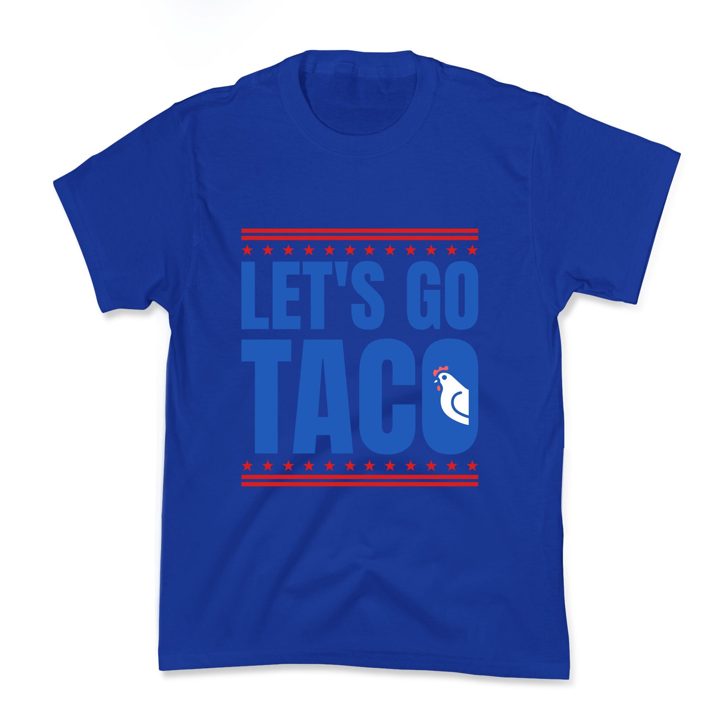 Lets Go Taco Anti Trump Kids Tee