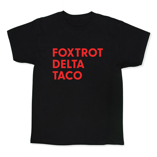 Foxtrot Delta Taco Trump Kids Tee