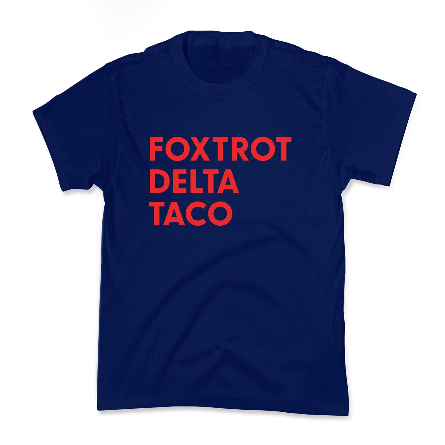 Foxtrot Delta Taco Trump Kids Tee
