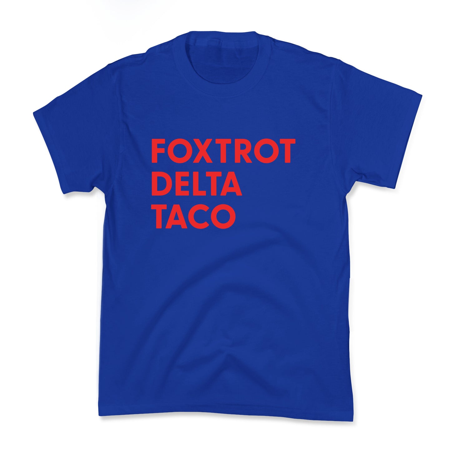 Foxtrot Delta Taco Trump Kids Tee