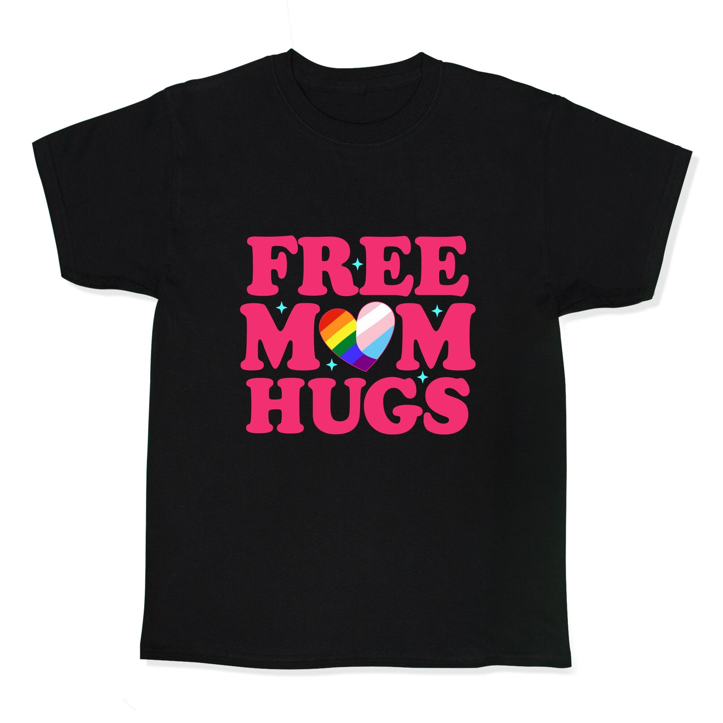 Free Mom Hugs Pride Kids Tee