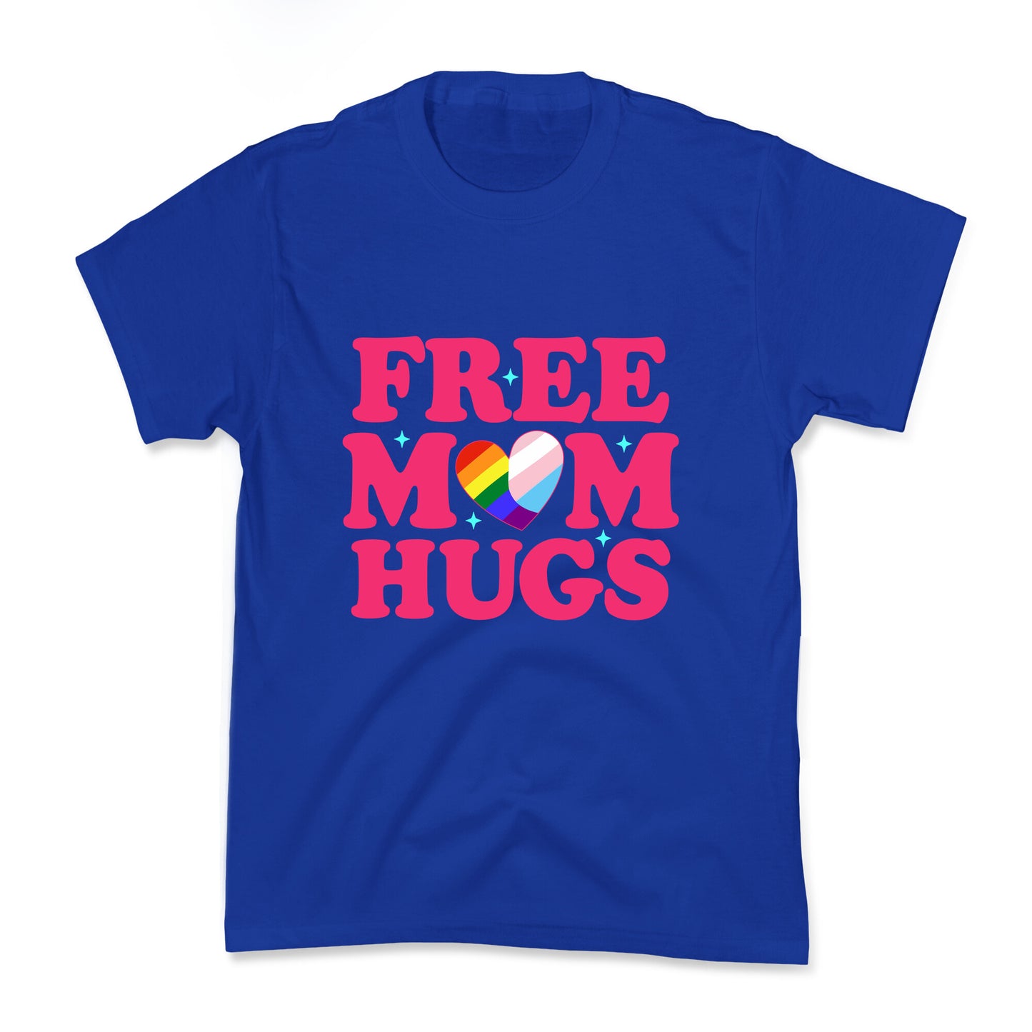 Free Mom Hugs Pride Kids Tee