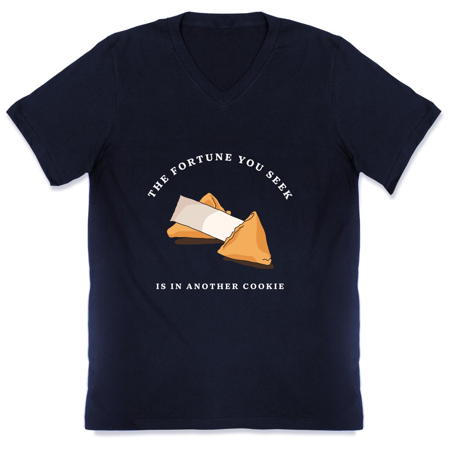 The Fortune You Seek Cookie V-Neck