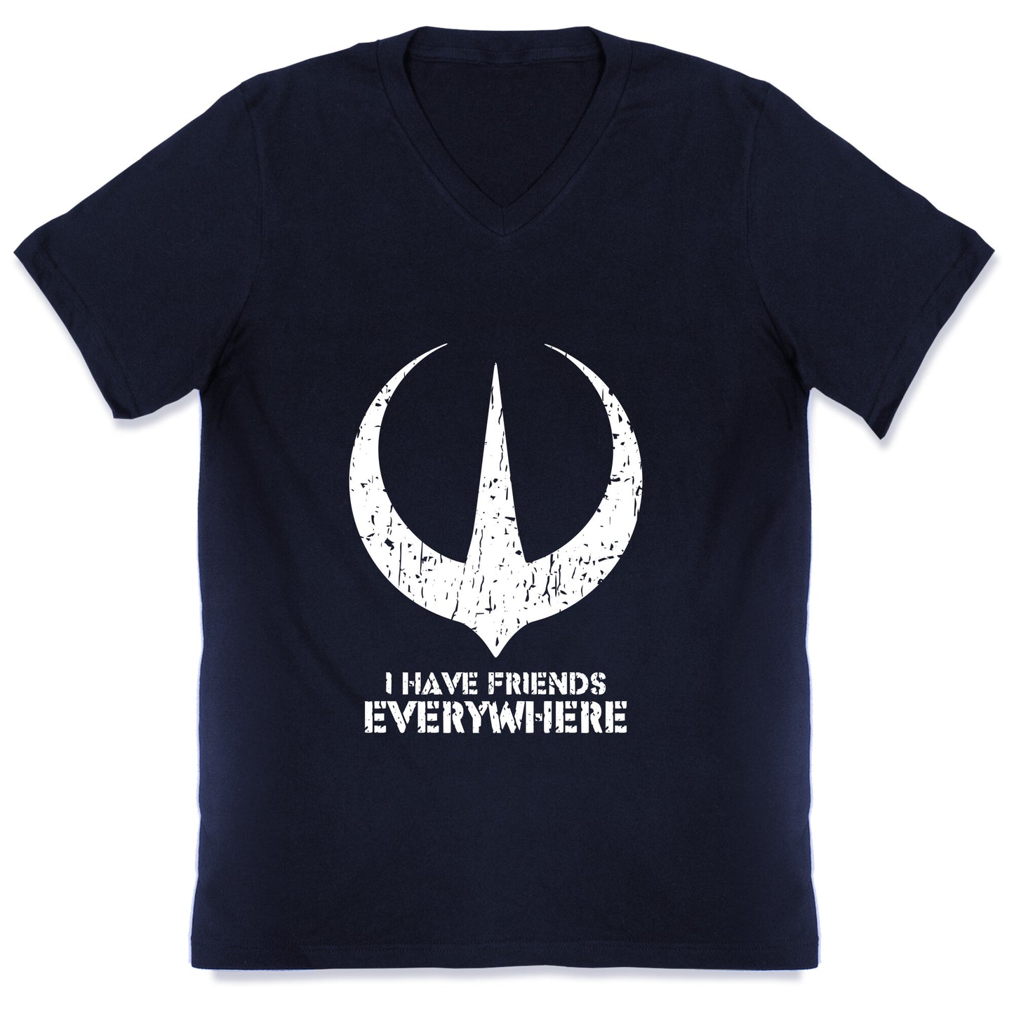 I Have Friends Everywhere V-Neck