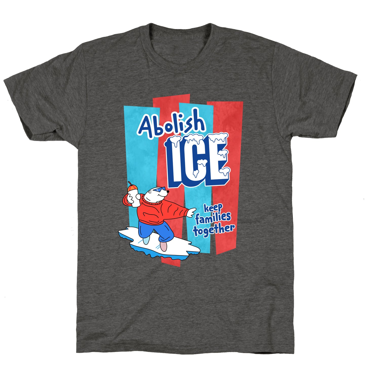 Abolish Ice Unisex Triblend Tee