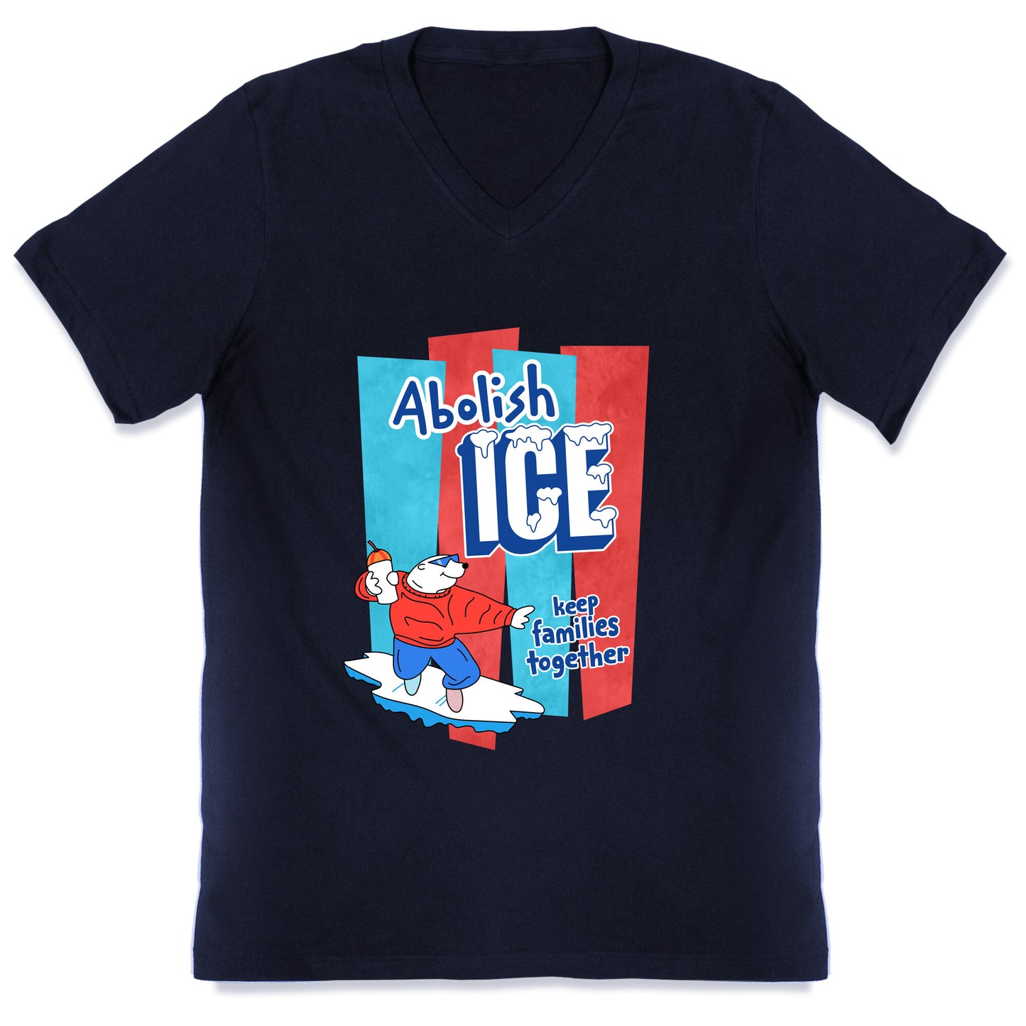Abolish Ice V-Neck