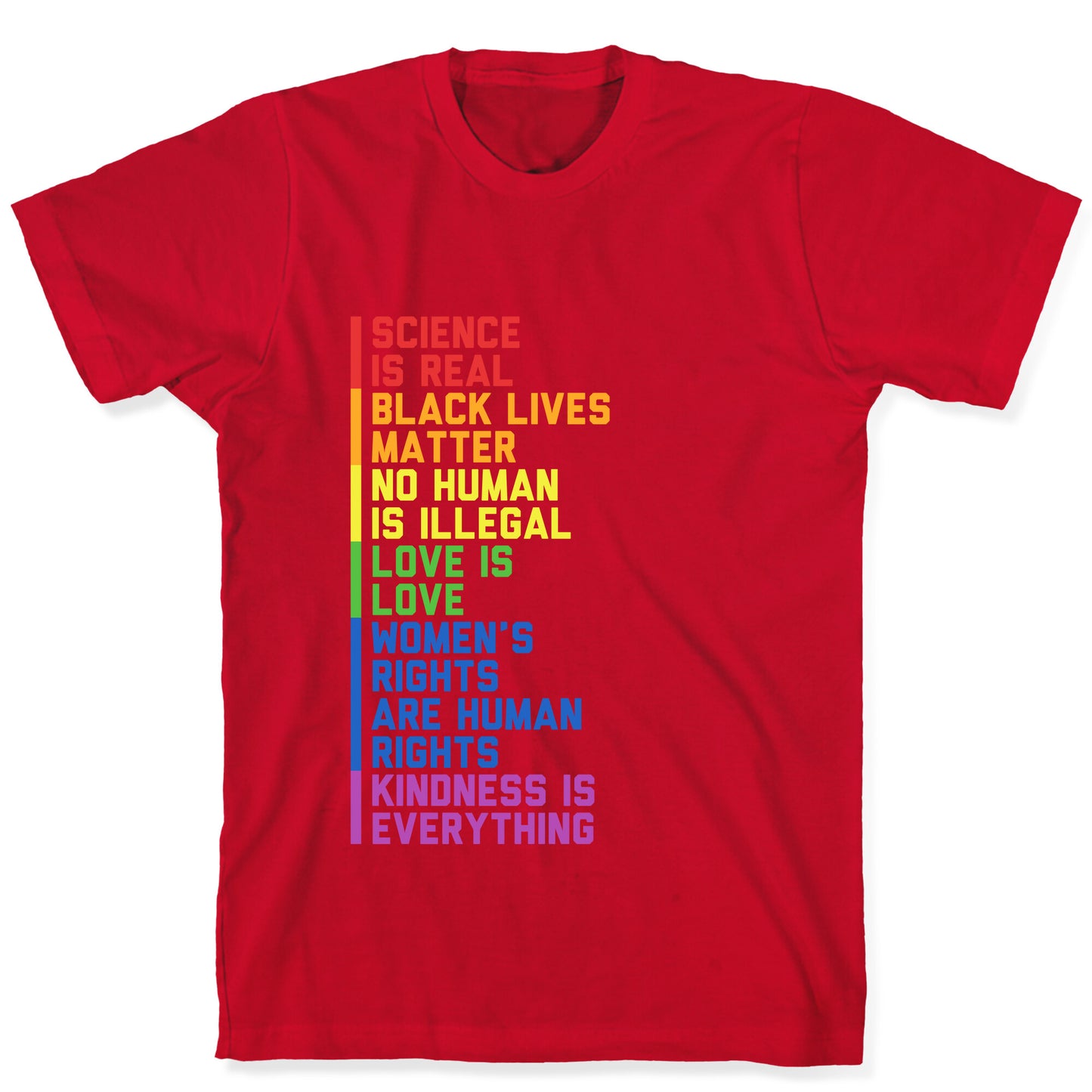 No Human Is Illegal Statement T-Shirt
