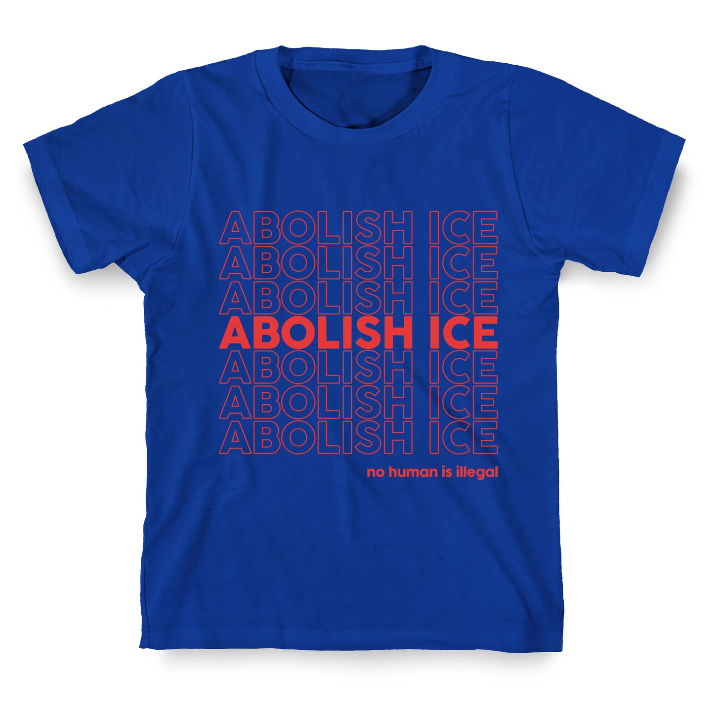 Abolish Ice Red T-Shirt