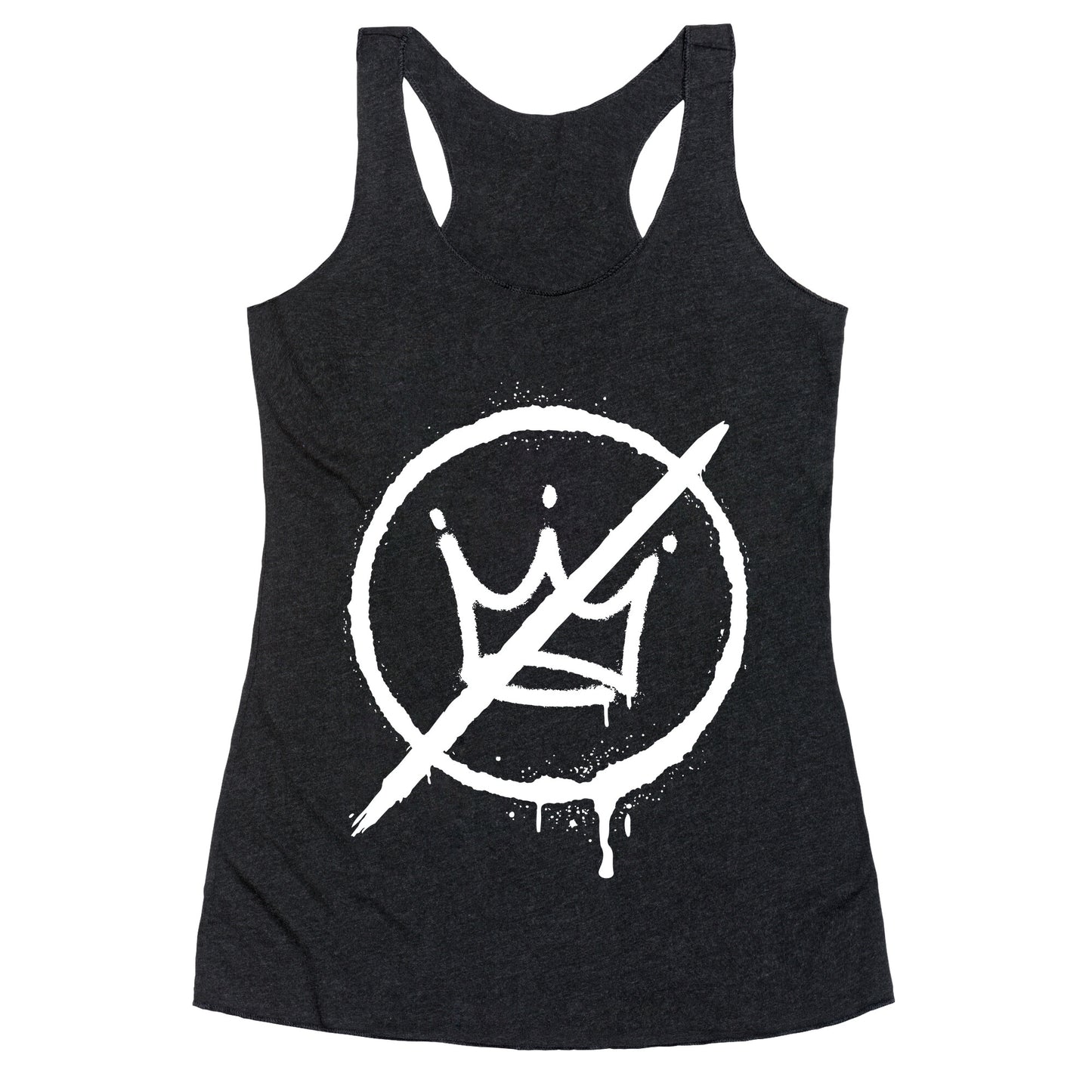No Kings Crown Anti Trump Racerback Tank