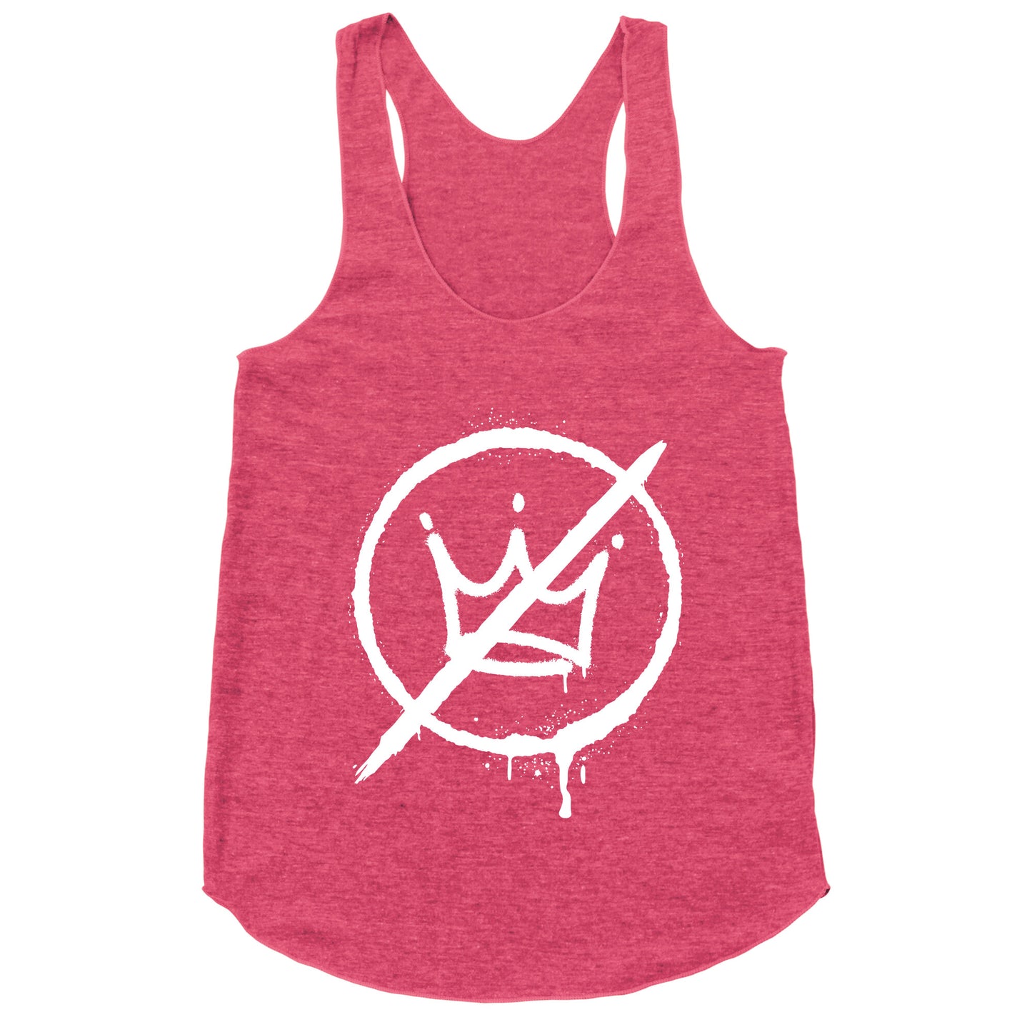 No Kings Crown Anti Trump Racerback Tank