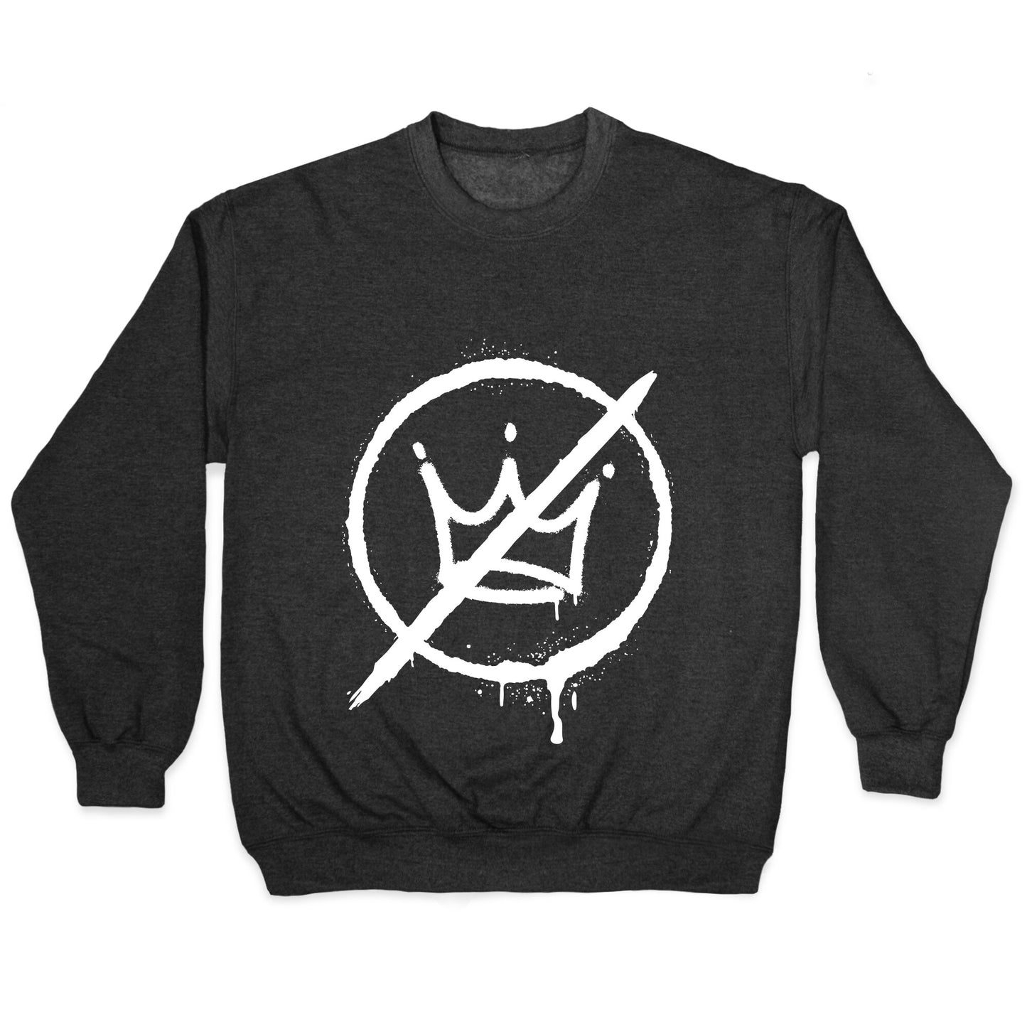 No Kings Crown Anti Trump Crewneck Sweatshirt