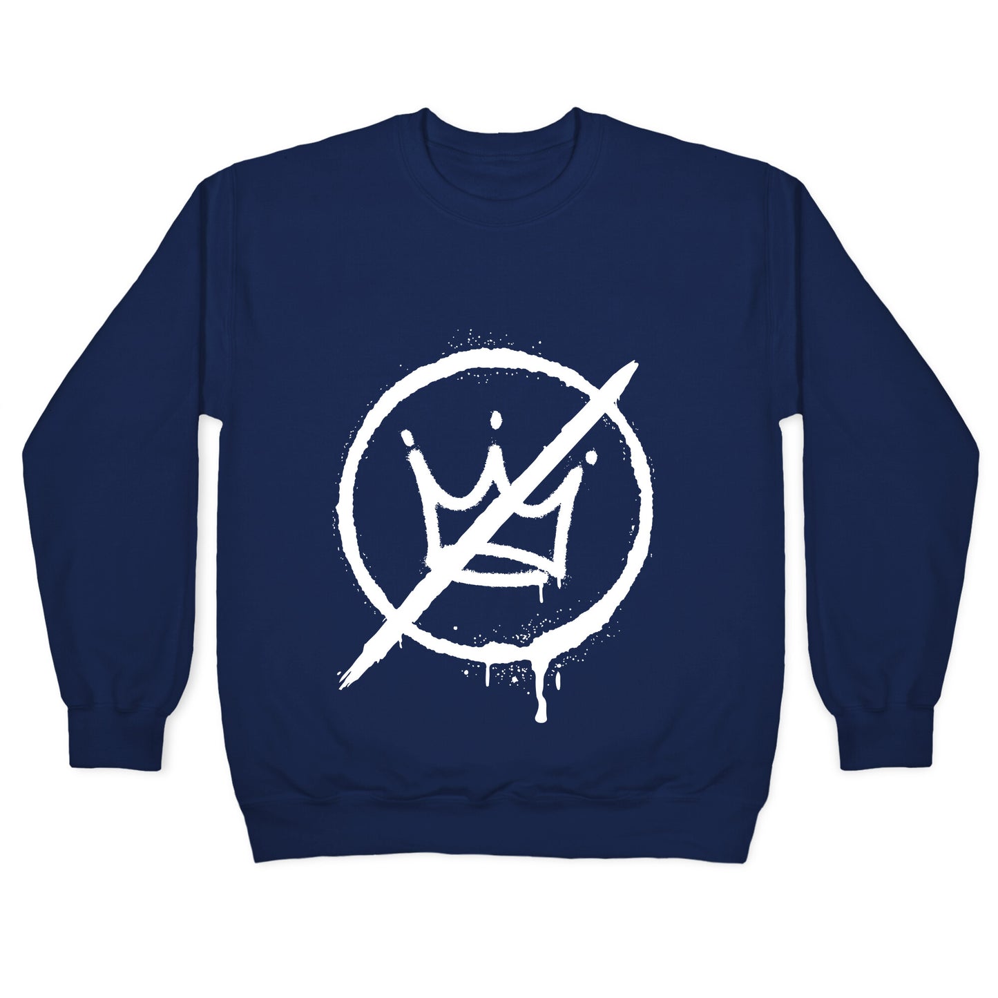 No Kings Crown Anti Trump Crewneck Sweatshirt