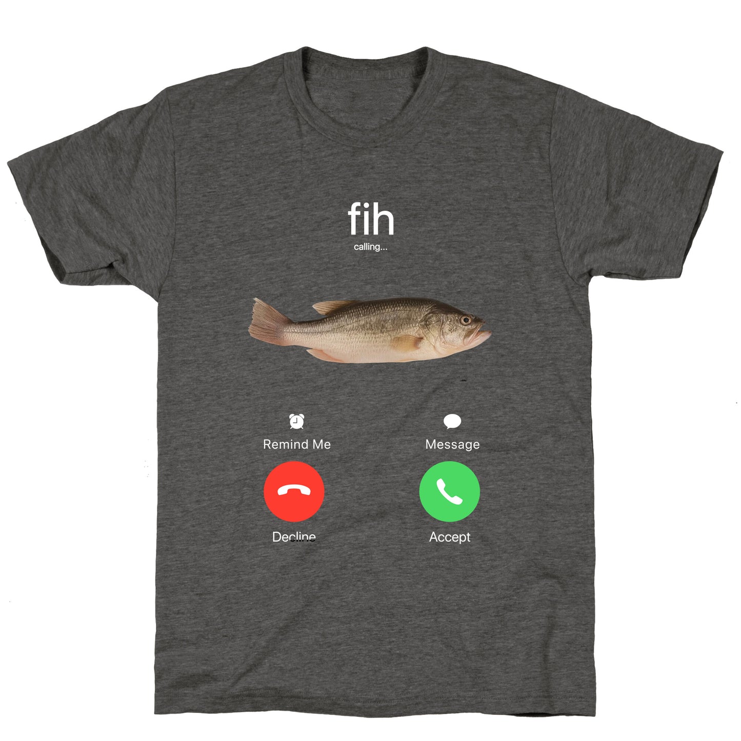 Fih Calling Me Unisex Triblend Tee