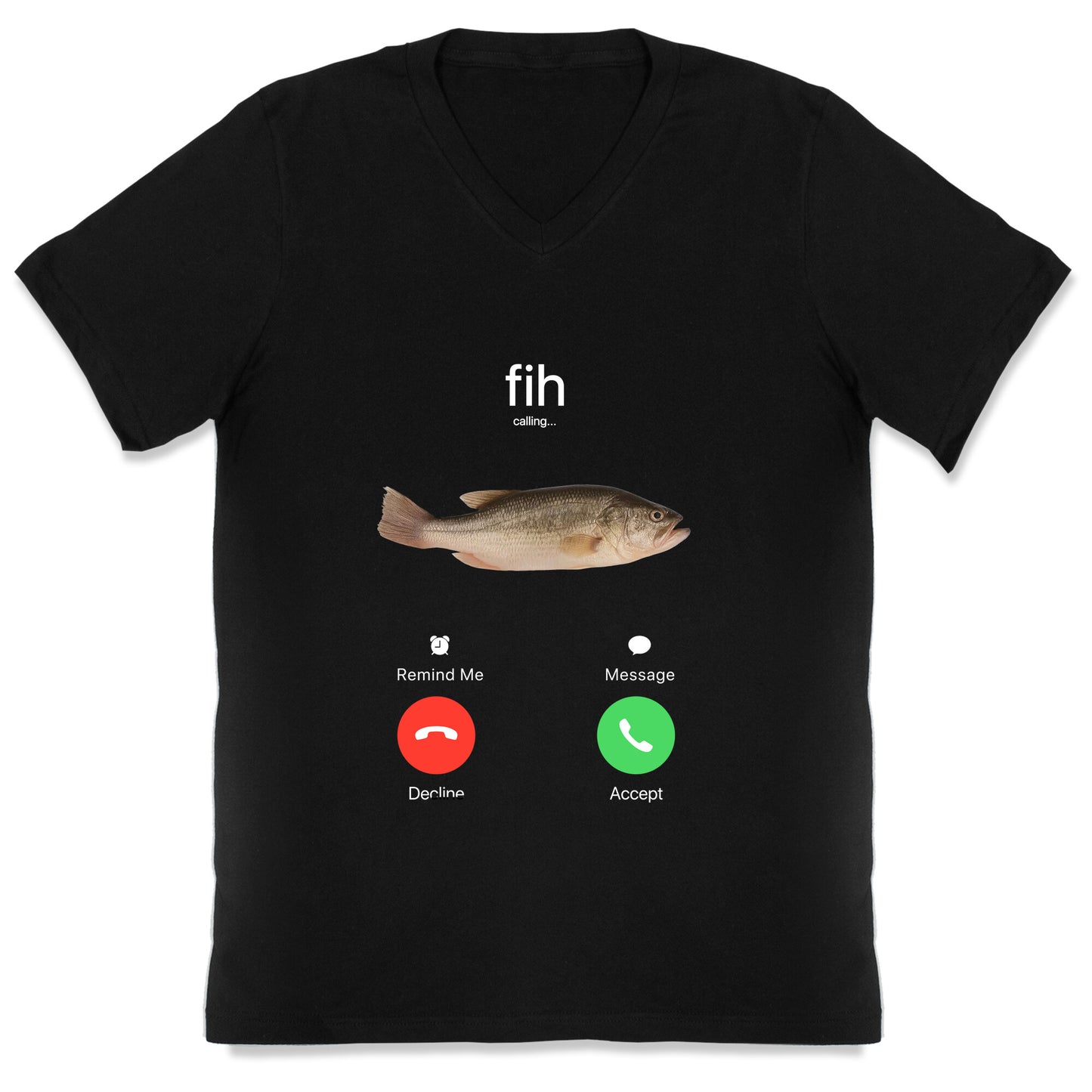 Fih Calling Me V-Neck