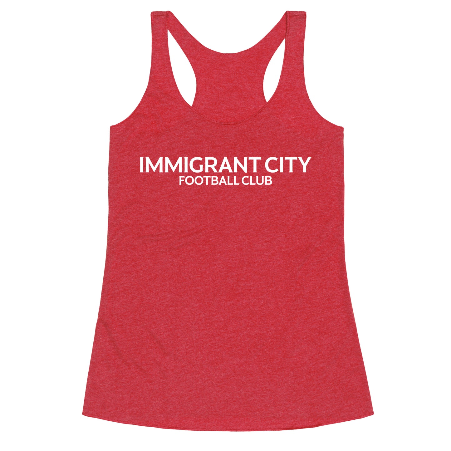 Immigrant City Football Club Racerback Tank