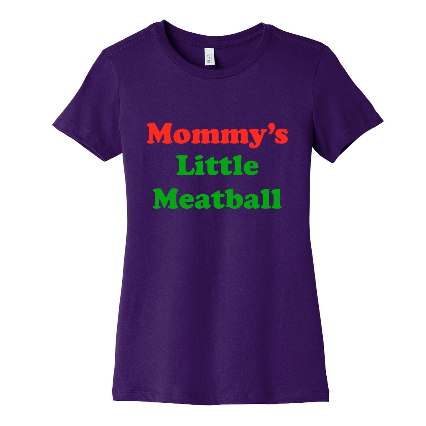Mommys Little Meatball NYC Womens Cotton Tee