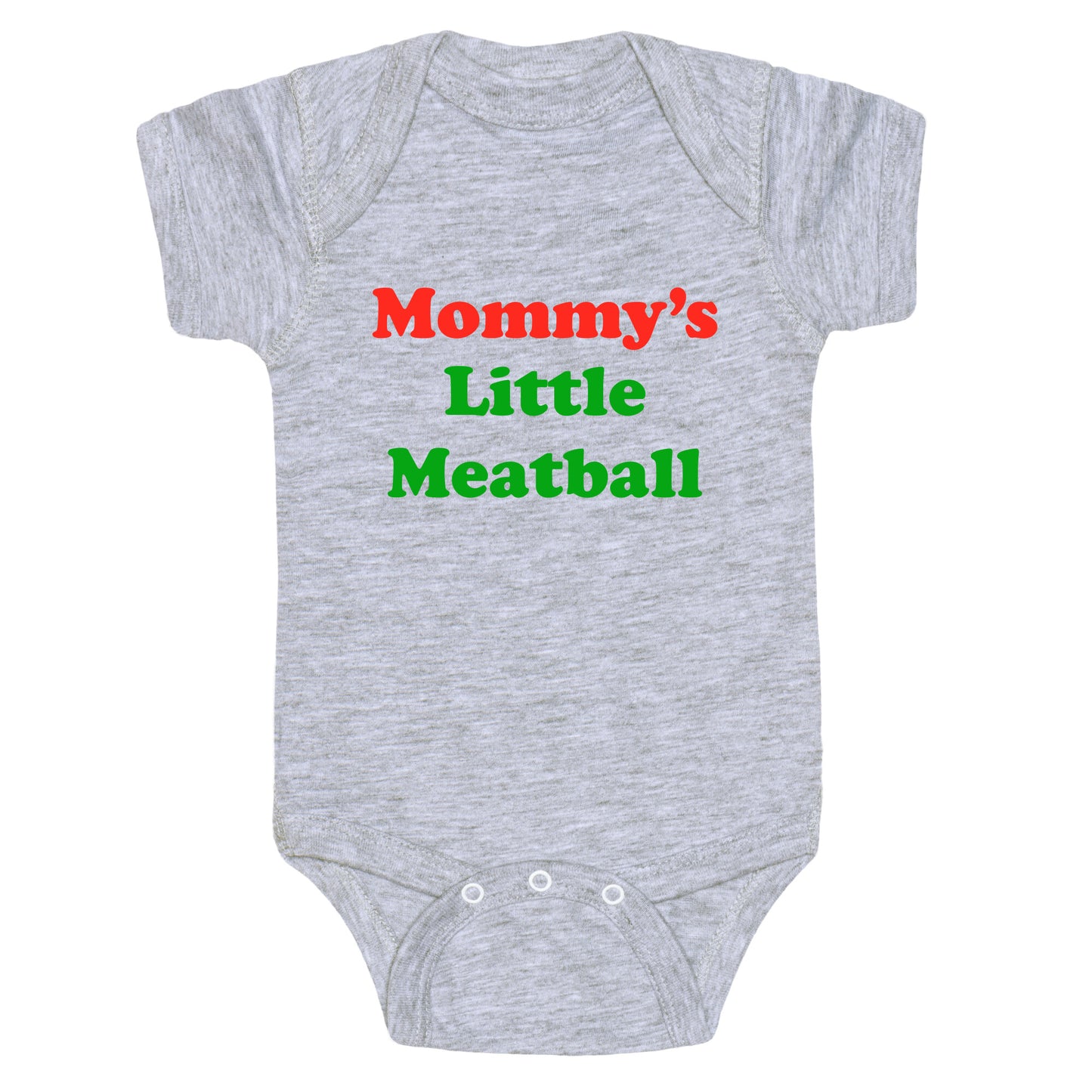 Mommys Little Meatball NYC Baby One-Piece
