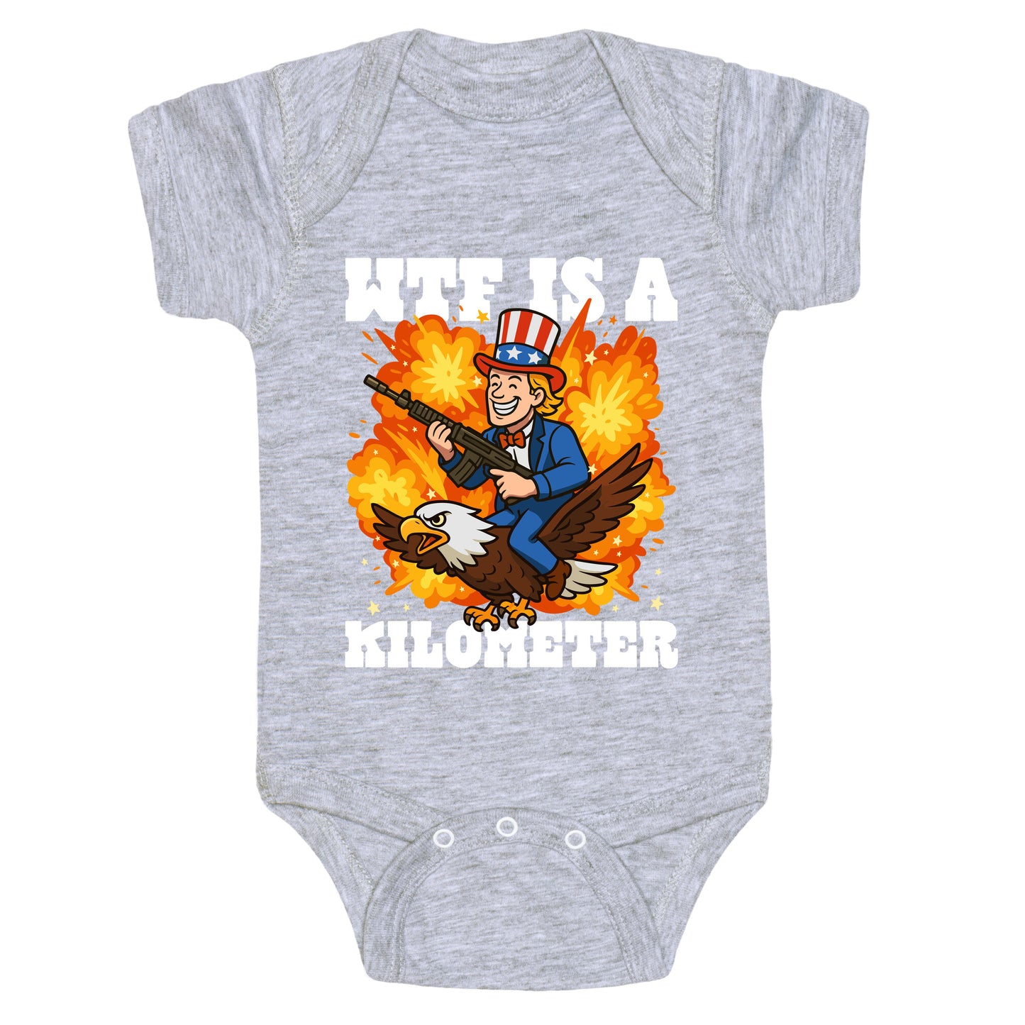 WTF Is A Kilometer Baby One-Piece