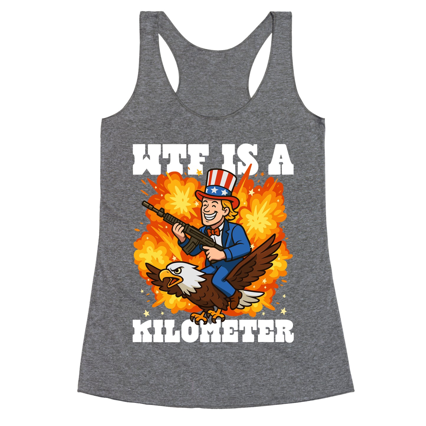 WTF Is A Kilometer Racerback Tank