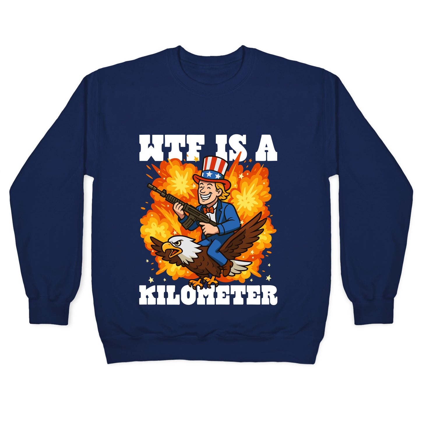 WTF Is A Kilometer Crewneck Sweatshirt