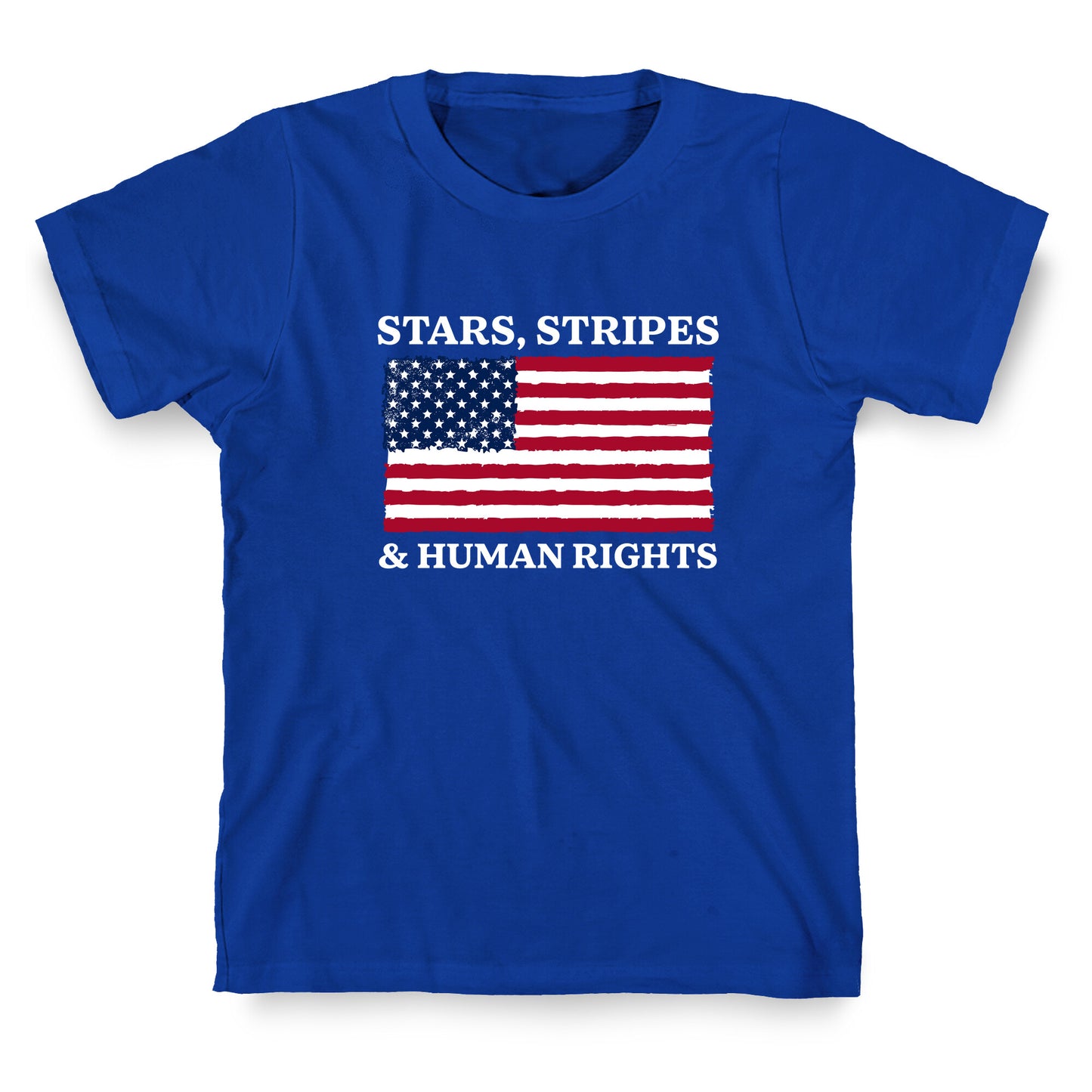 Stars Stripes And Human Rights T-Shirt