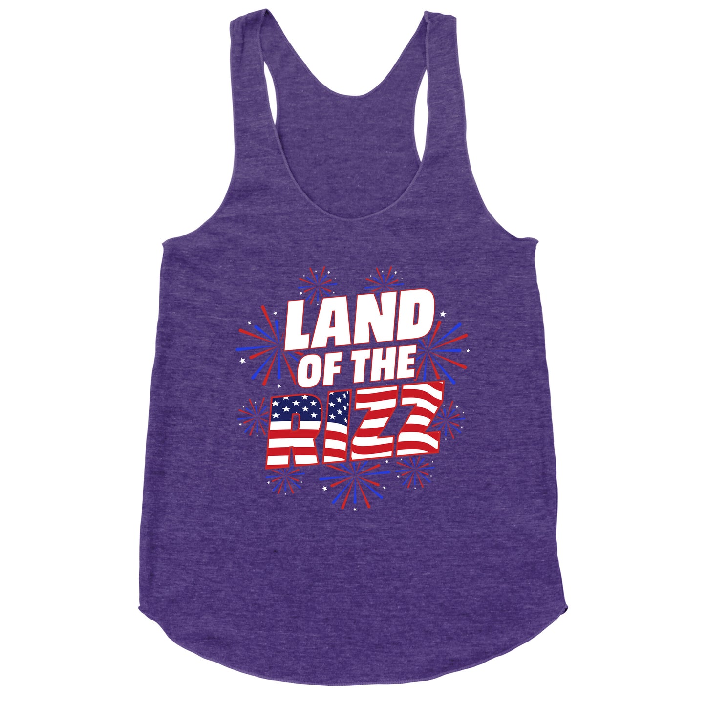Land of the Rizz Racerback Tank