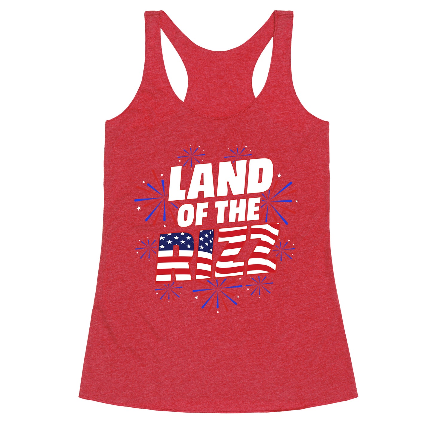Land of the Rizz Racerback Tank