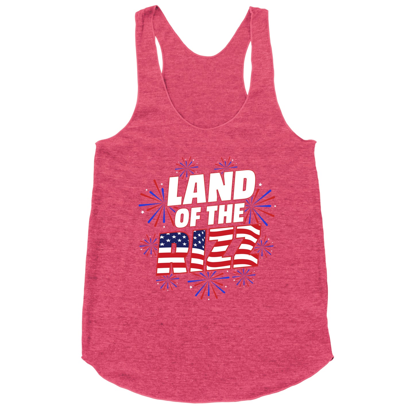 Land of the Rizz Racerback Tank