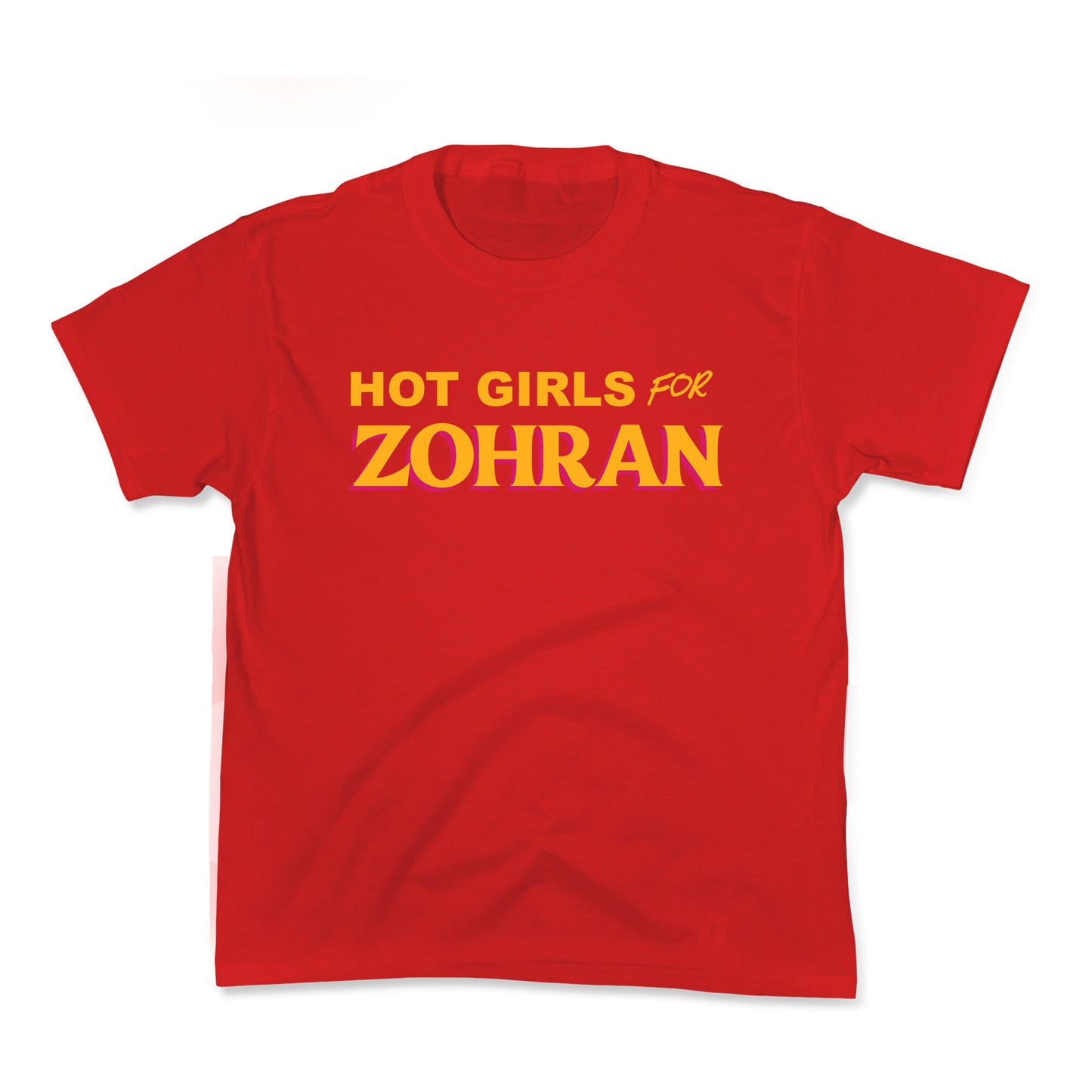 Hot Girls For Zohran Kids Tee