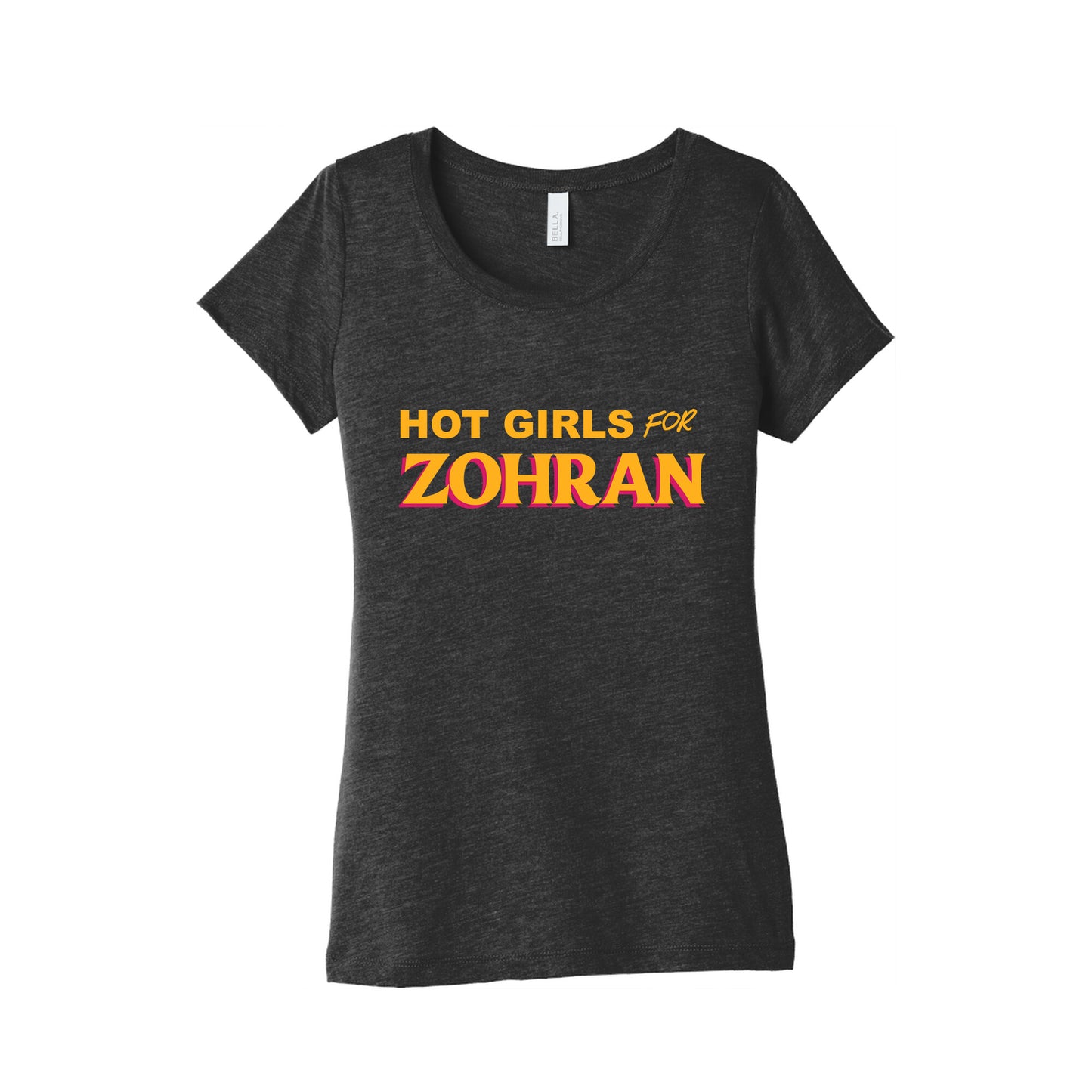 Hot Girls For Zohran Womens Triblend Tee