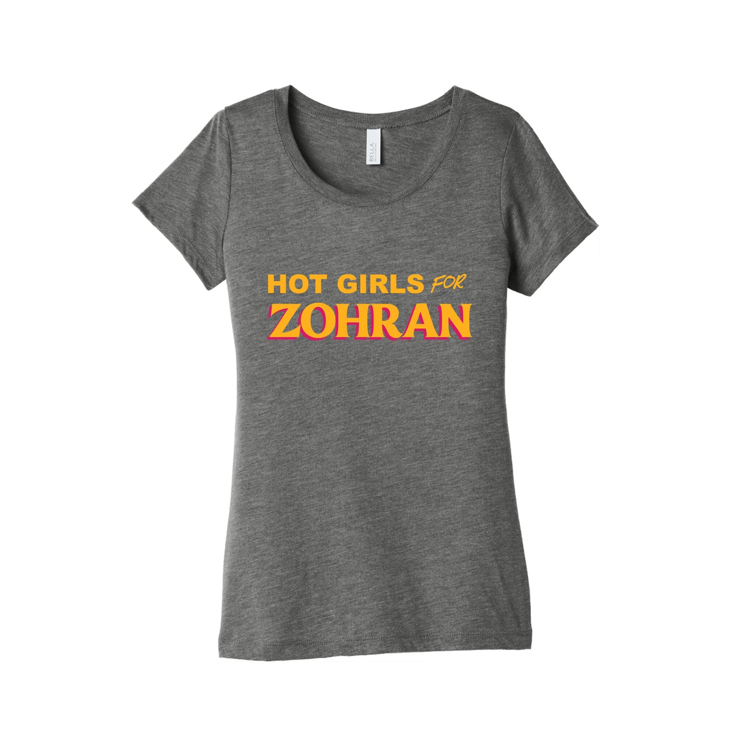 Hot Girls For Zohran Womens Triblend Tee