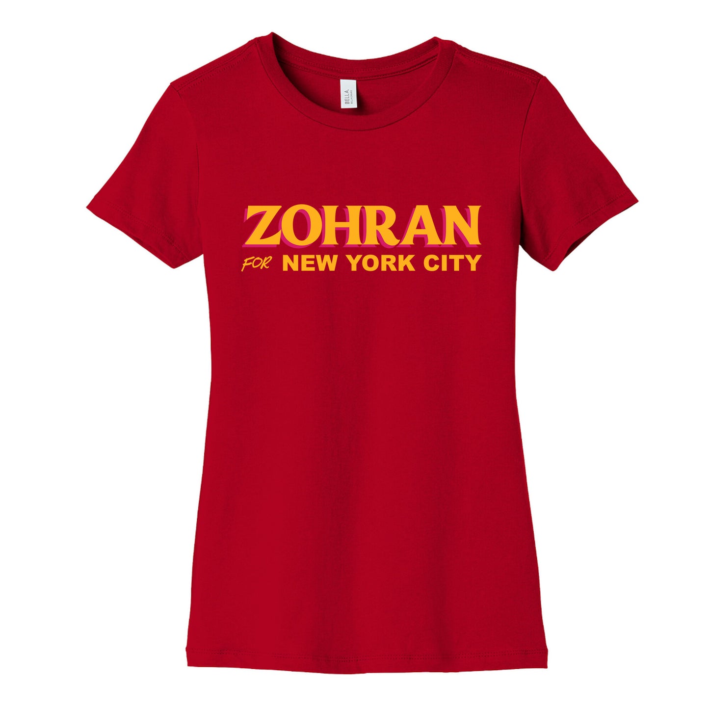Zohran for New York City Womens Cotton Tee