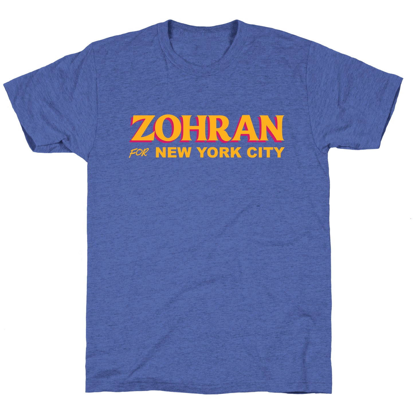 Zohran for New York City Unisex Triblend Tee