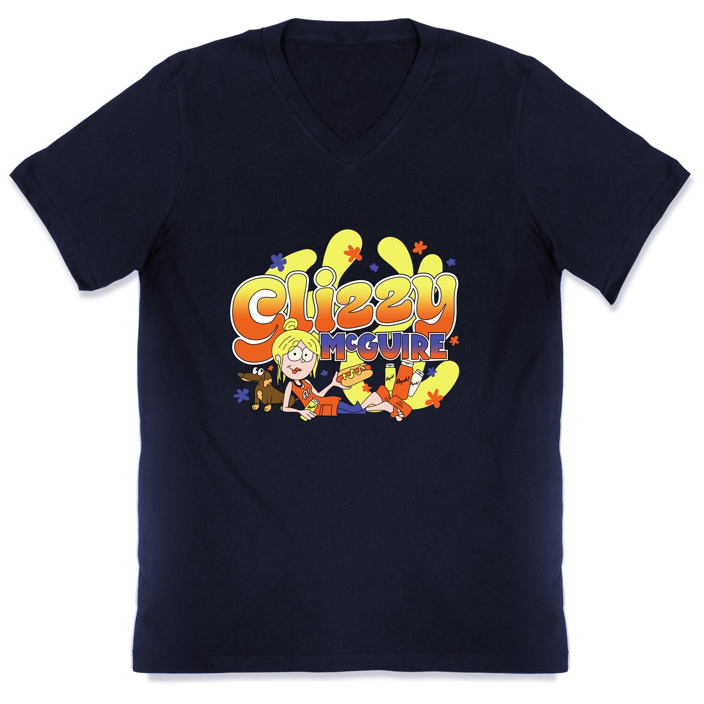 Glizzy McGuire V-Neck