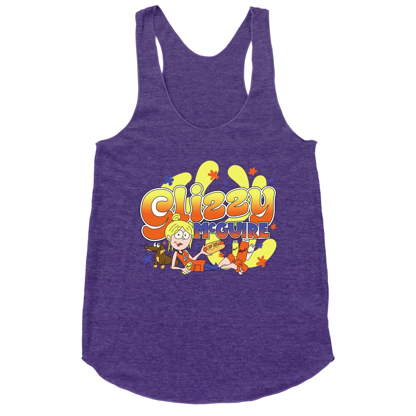 Glizzy McGuire Racerback Tank