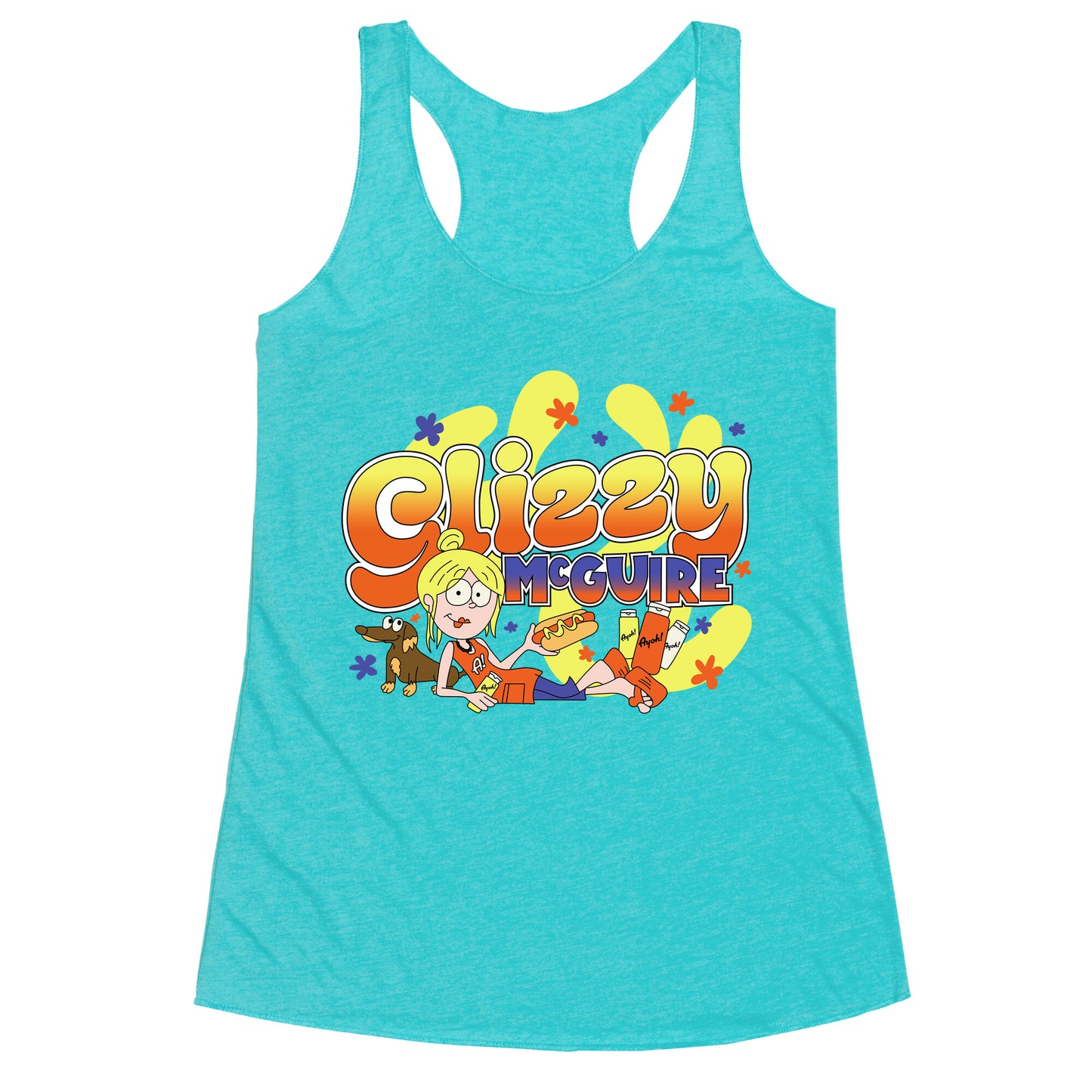Glizzy McGuire Racerback Tank