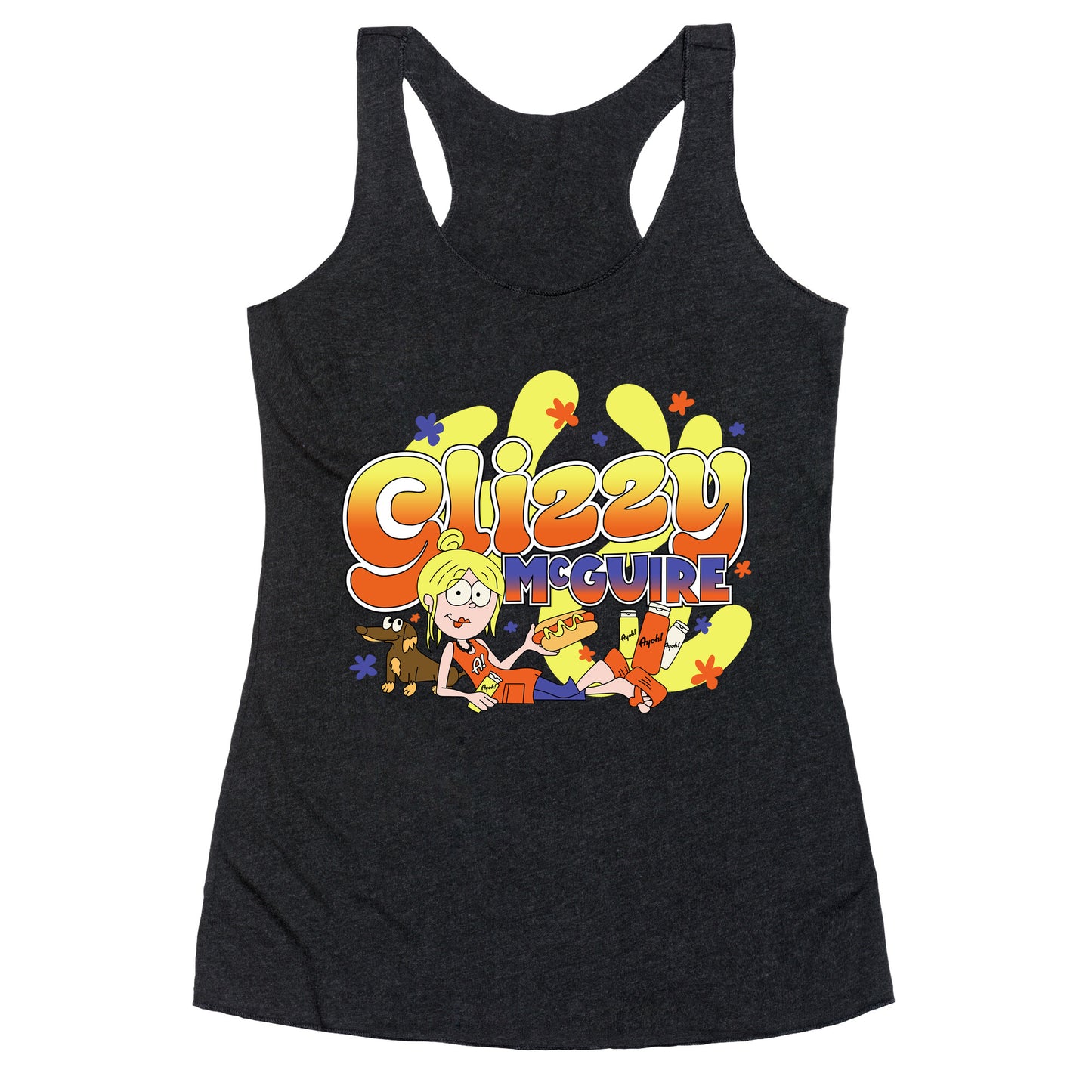 Glizzy McGuire Racerback Tank