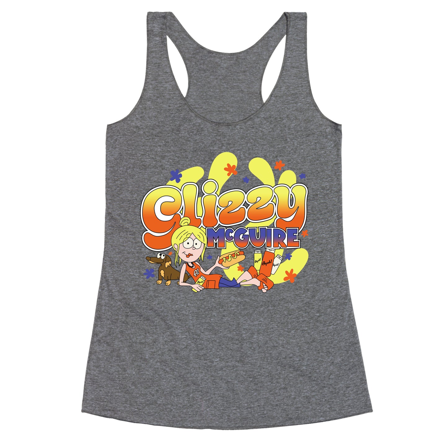 Glizzy McGuire Racerback Tank