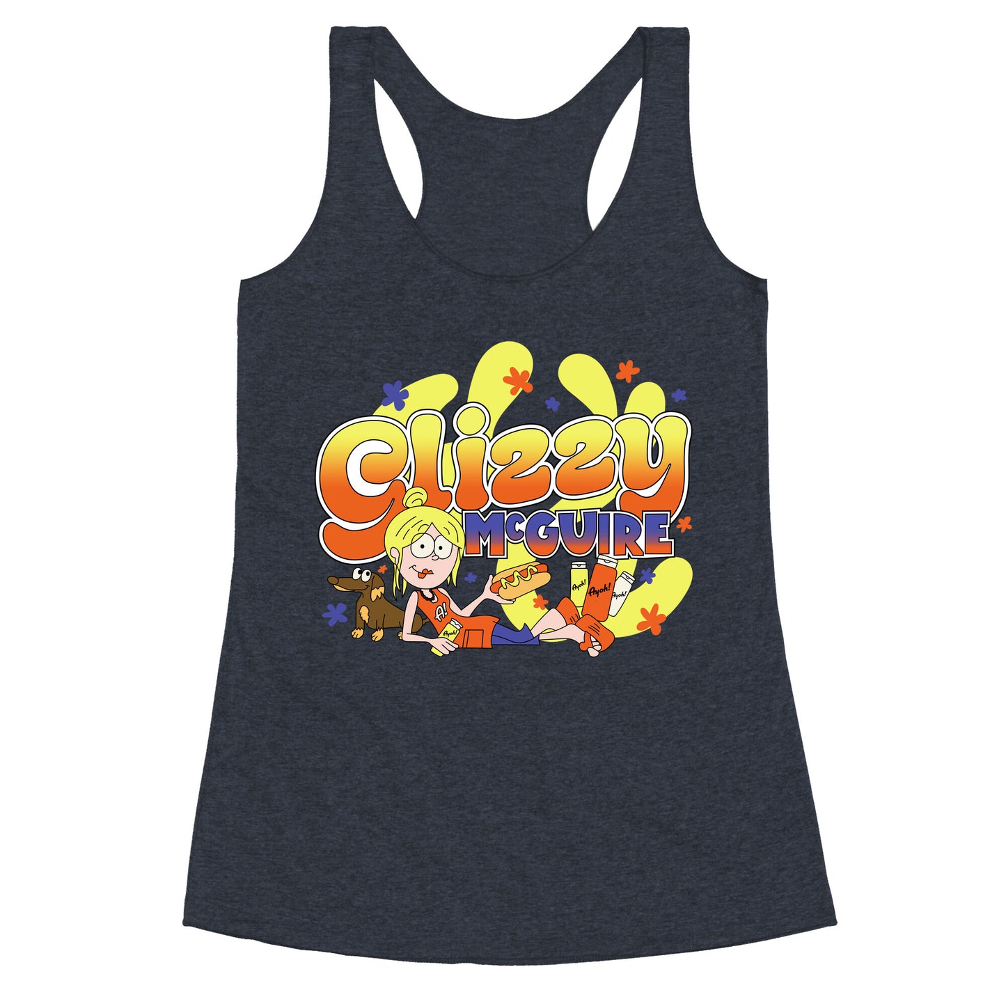 Glizzy McGuire Racerback Tank