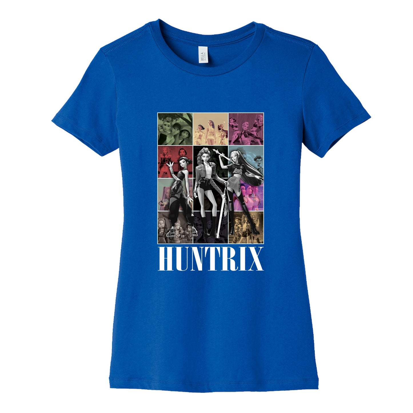 Huntrix Kpop Demon Hunters Womens Cotton Tee