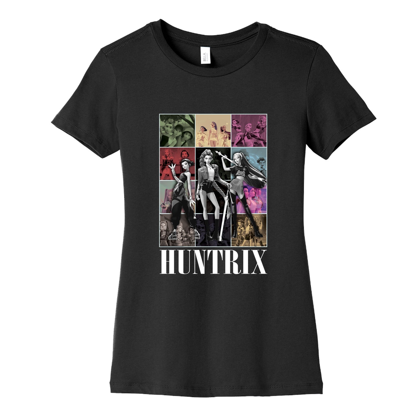 Huntrix Kpop Demon Hunters Womens Cotton Tee