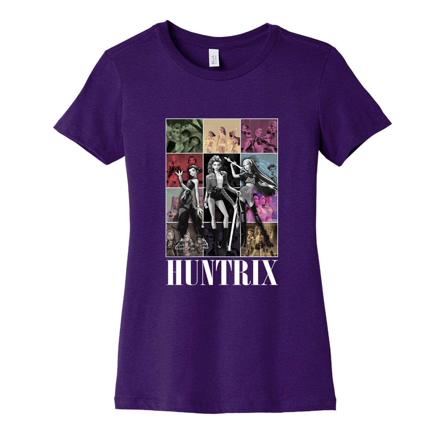 Huntrix Kpop Demon Hunters Womens Cotton Tee