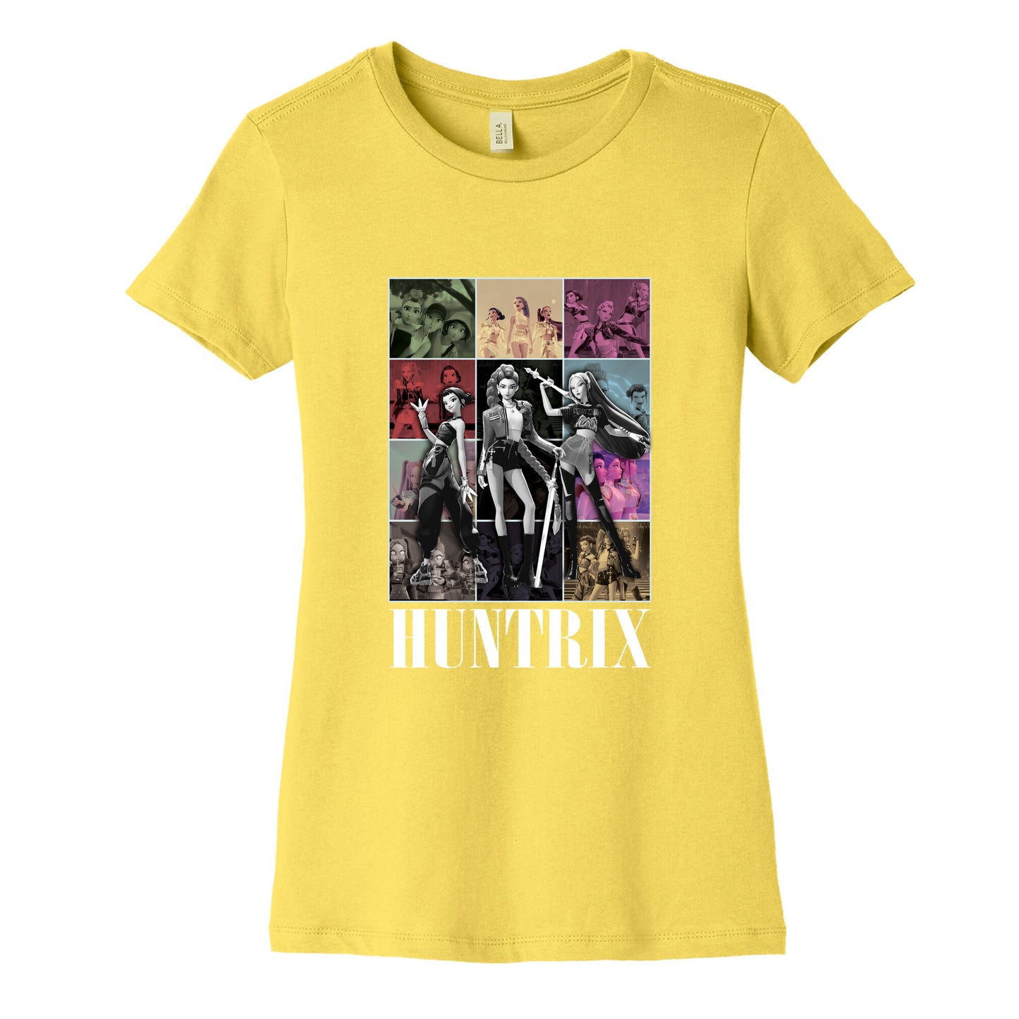 Huntrix Kpop Demon Hunters Womens Cotton Tee