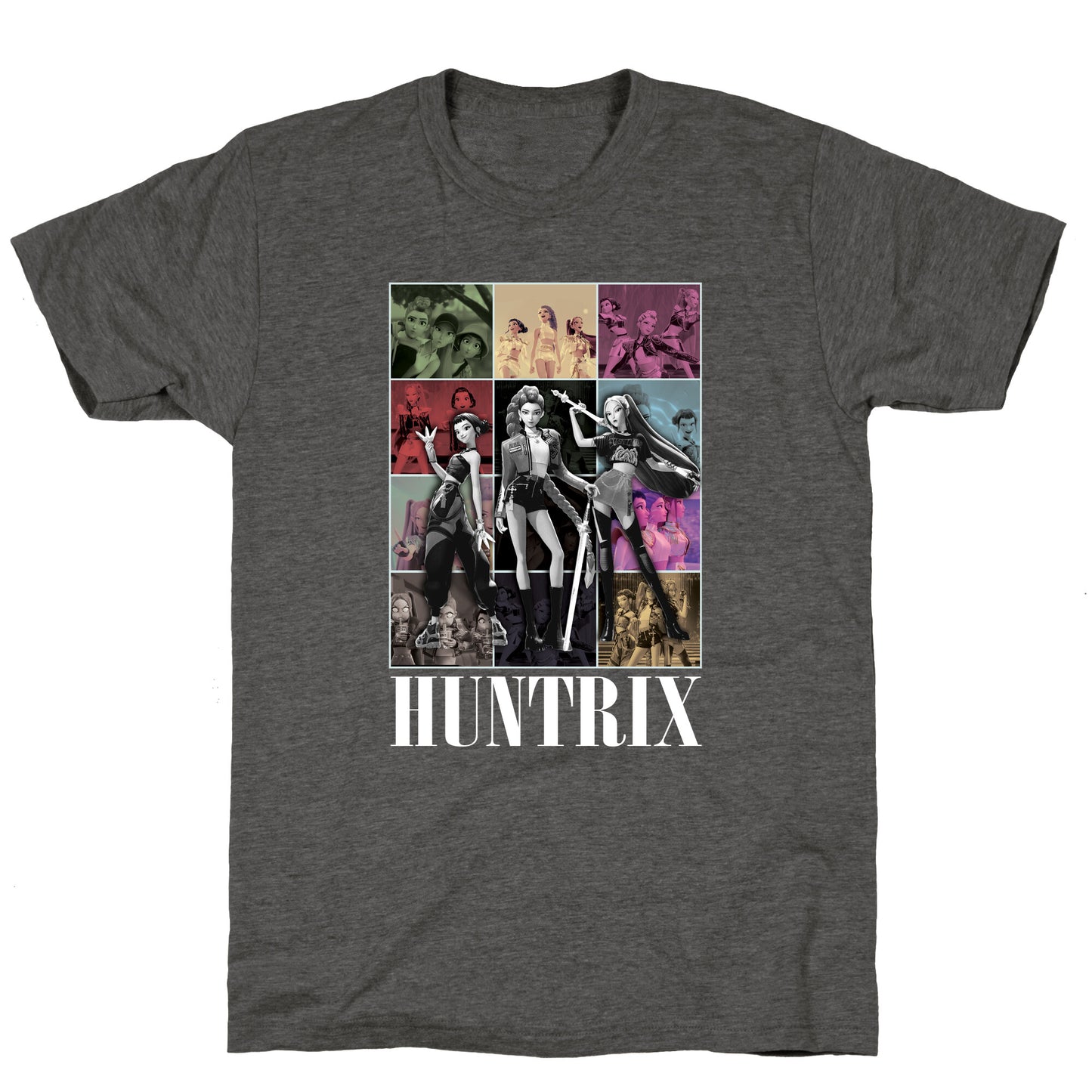 Huntrix Kpop Demon Hunters Unisex Triblend Tee