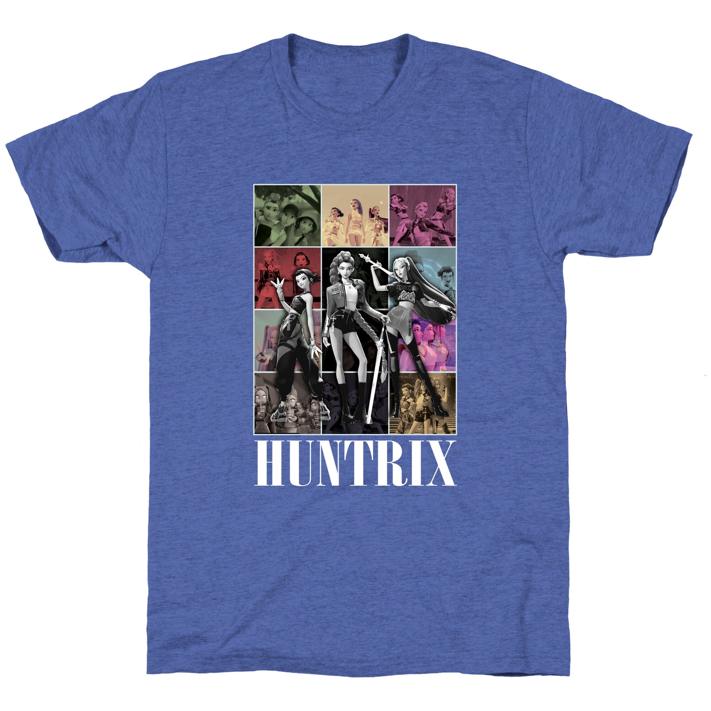 Huntrix Kpop Demon Hunters Unisex Triblend Tee