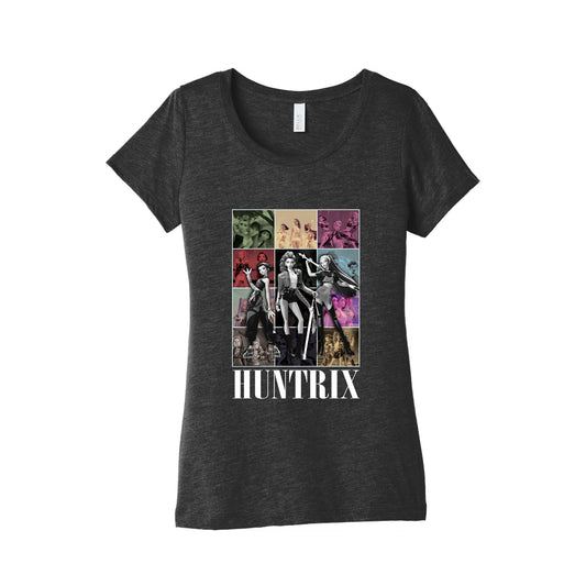 Huntrix Kpop Demon Hunters Womens Triblend Tee