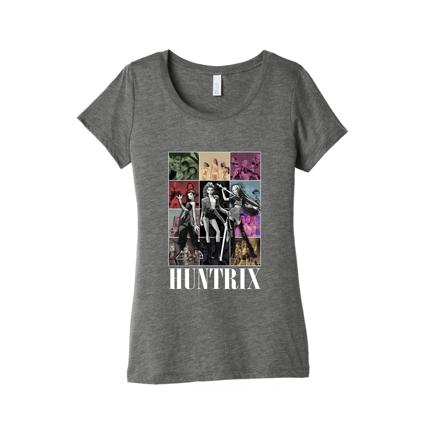Huntrix Kpop Demon Hunters Womens Triblend Tee